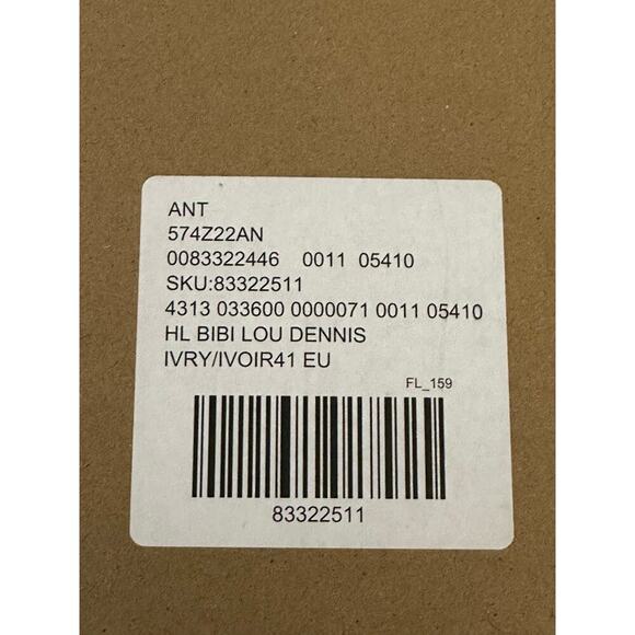 NWT Anthropologie BiBi LOU Cream Leather Dennis Pump Heels Size 41 - Picture 8 of 12